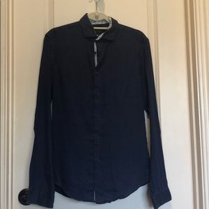 100% linen Zara shirt